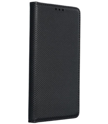 Juodas atverčiamas dėklas Xiaomi Redmi 17C telefonui "Smart Case Book"