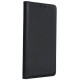 Juodas atverčiamas dėklas Samsung Galaxy A12 / M12 telefonui "Smart Case Book"