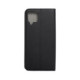 Juodas atverčiamas dėklas Samsung Galaxy A12 / M12 telefonui "Smart Case Book"
