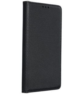 Juodas atverčiamas dėklas Samsung Galaxy A53 5G telefonui "Smart Case Book"