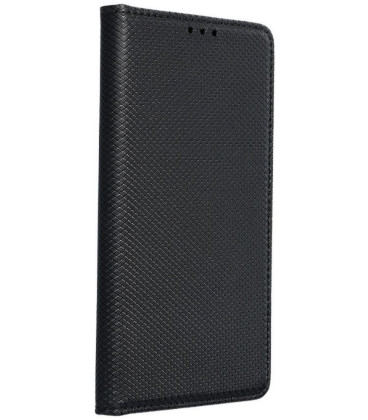 Juodas atverčiamas dėklas Samsung Galaxy A53 5G telefonui "Smart Case Book"