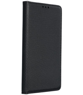 Juodas atverčiamas dėklas Samsung Galaxy A54 5G telefonui "Smart Case Book"