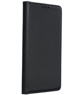 Juodas atverčiamas dėklas Samsung Galaxy A55 telefonui "Smart Case Book"