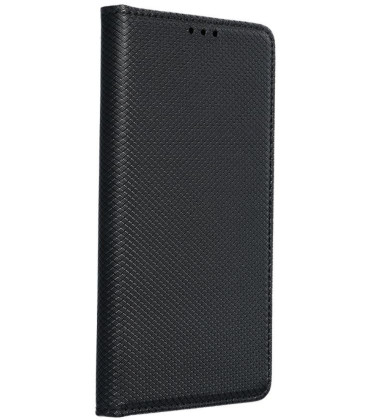 Juodas atverčiamas dėklas Samsung Galaxy A55 telefonui "Smart Case Book"