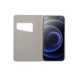 Juodas atverčiamas dėklas Samsung Galaxy S24 Plus telefonui "Smart Case Book"