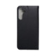 Juodas atverčiamas dėklas Samsung Galaxy A15 4G / 5G telefonui "Smart Case Book"