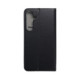 Juodas atverčiamas dėklas Samsung Galaxy S24 Plus telefonui "Smart Case Book"