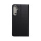 Juodas atverčiamas dėklas Samsung Galaxy A55 telefonui "Smart Case Book"