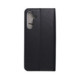 Juodas atverčiamas dėklas Samsung Galaxy A16 telefonui "Smart Case Book"