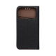 Juodas atverčiamas dėklas Apple iPhone 17 Pro / 18 Pro telefonui "Smart Pro Book Leather"