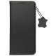 Juodas atverčiamas dėklas Xiaomi Redmi 17C telefonui "Smart Pro Book Leather"