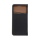 Juodas atverčiamas dėklas Samsung Galaxy S26 Edge telefonui "Smart Pro Book Leather"
