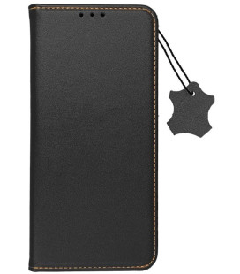 Juodas atverčiamas dėklas Samsung Galaxy S26 telefonui "Smart Pro Book Leather"