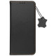 Juodas atverčiamas dėklas Xiaomi Redmi Note 13 Pro 4G / Poco M6 Pro 4G telefonui "Smart Pro Book Leather"
