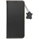 Juodas atverčiamas dėklas Samsung Galaxy S24 FE telefonui "Smart Pro Book Leather"