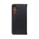 Juodas atverčiamas dėklas Samsung Galaxy S24 FE telefonui "Smart Pro Book Leather"