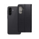 Juodas atverčiamas dėklas Samsung Galaxy A37 5G telefonui "Smart Case Book"