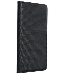 Juodas atverčiamas dėklas Samsung Galaxy A34 5G telefonui "Smart Case Book"