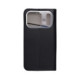 Juodas atverčiamas dėklas Apple iPhone 17 Pro / 18 Pro telefonui "Smart Case Book"