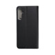 Juodas atverčiamas dėklas Samsung Galaxy A34 5G telefonui "Smart Case Book"