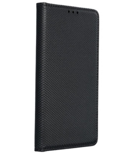 Juodas atverčiamas dėklas Samsung Galaxy A26 telefonui "Smart Case Book"