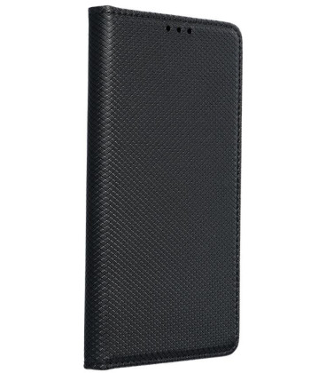 Juodas atverčiamas dėklas Samsung Galaxy A26 telefonui "Smart Case Book"