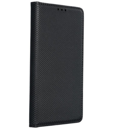 Juodas atverčiamas dėklas Samsung Galaxy Xcover 7 telefonui "Smart Case Book"