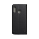 Juodas atverčiamas dėklas Samsung Galaxy A20e telefonui "Smart Case Book"