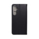 Juodas atverčiamas dėklas Samsung Galaxy S24 FE telefonui "Smart Case Book"