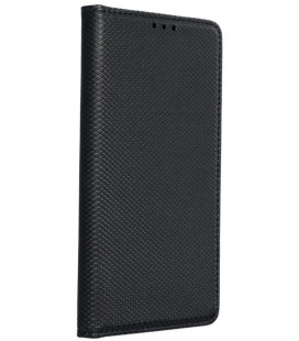 Juodas atverčiamas dėklas Samsung Galaxy S25 FE telefonui "Smart Case Book"