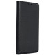 Juodas atverčiamas dėklas Samsung Galaxy J4 Plus telefonui "Smart Book Case"