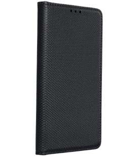 Juodas atverčiamas dėklas Samsung Galaxy Xcover 6 Pro telefonui "Smart Book Case"