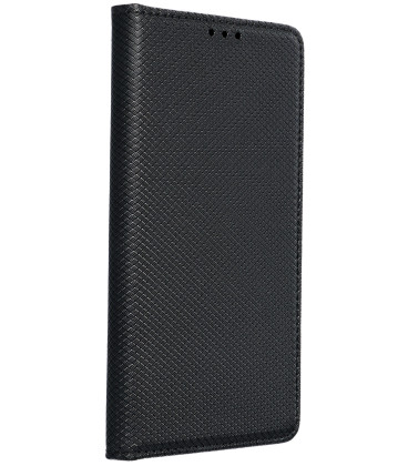 Juodas atverčiamas dėklas Samsung Galaxy Xcover 6 Pro telefonui "Smart Book Case"