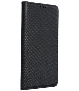 Juodas atverčiamas dėklas Huawei P30 Pro telefonui "Smart Book Case"
