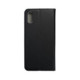 Juodas atverčiamas dėklas Xiaomi Redmi 9A telefonui "Smart Book Case"