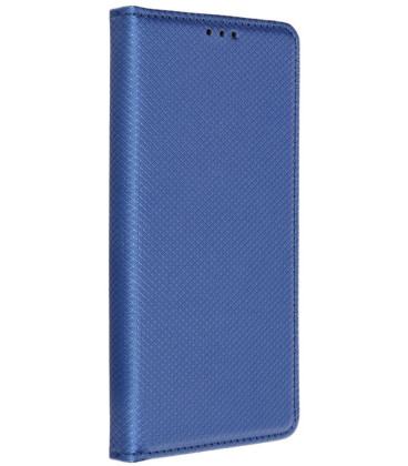 Mėlynas atverčiamas dėklas Motorola G54 5G telefonui "Smart Book Case"