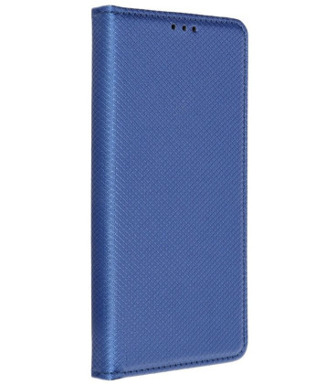 Mėlynas atverčiamas dėklas Samsung Galaxy A7 2018 telefonui "Smart Book Case"