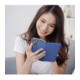 Mėlynas atverčiamas dėklas Samsung Galaxy A41 telefonui "Smart Book Case"