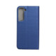Mėlynas atverčiamas dėklas Samsung Galaxy S22 Plus telefonui "Smart Book Case"