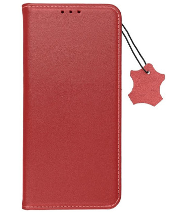 Raudonas atverčiamas dėklas Xiaomi Redmi Note 15 Pro Plus 5G telefonui "Smart Pro Book Leather"
