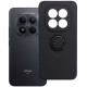 Juodas dėklas Xiaomi Redmi Note 15 Pro Plus 5G telefonui "Ring Case"