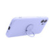 Violetinis dėklas Xiaomi Redmi Note 15 Pro Plus 5G telefonui "Ring Case"