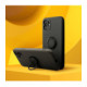 Juodas dėklas Xiaomi Redmi Note 15 Pro Plus 5G telefonui "Ring Case"