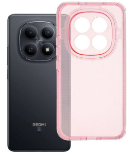 Rožinis / skaidrus dėklas Xiaomi Redmi Note 15 Pro Plus 5G telefonui "Matrix Clear Case"