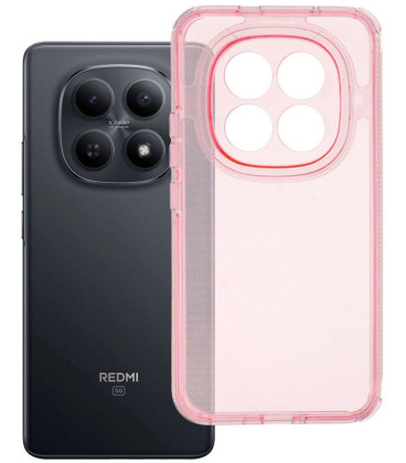Rožinis / skaidrus dėklas Xiaomi Redmi Note 15 Pro Plus 5G telefonui "Matrix Clear Case"