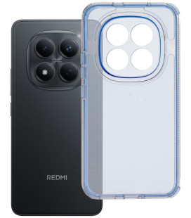 Mėlynas / skaidrus dėklas Xiaomi Redmi Note 15 Pro Plus 5G telefonui "Matrix Clear Case"