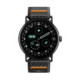 Juoda / oranžinė apyrankė Google Pixel Watch 1 / 2 / 3 / 4 / 5 (41 mm) laikrodžiui "Spigen Athlex Air"
