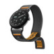Juoda / oranžinė apyrankė Google Pixel Watch 1 / 2 / 3 / 4 / 5 (41 mm) laikrodžiui "Spigen Athlex Air"