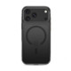 Juodas dėklas Apple iPhone 17 Pro Max / 18 Pro Max telefonui "Tech-Protect MagAir Magsafe CC"