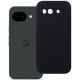 Juodas silikoninis dėklas Google Pixel 10A telefonui "Silicone Case"